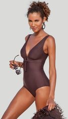 s.Oliver RED LABEL Beachwear Badpak Rome met sierring en modellerend effect