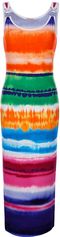 Strandjurk met zomers dessin Alba Moda Multicolor