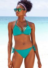 Vivance Triangelbikini met sierbandjes en push-upeffect