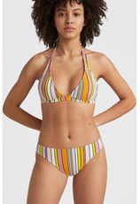 Voorgevormde halter bikini Marga Rita lila/geel/oranje