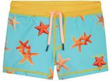 Zwemboxer Sea Star turquoise/oranje