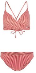 Voorgevormde bikini Baay rood/wit
