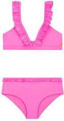 Triangel bikini Bella met ruches roze