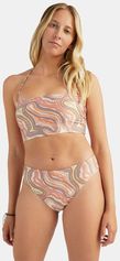 Longline Jen Love Bikini Set Bikinibroek Oranje/Wit