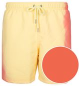 Jongens kleurveranderende zwemshort oranje-geel