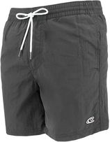 Vert zwemshort logo grijs