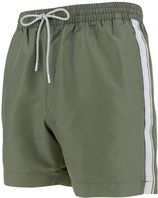 Zwemshort tape logo groen