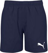 Jongens zwemshort small logo blauw