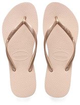 Dames teenslippers slim roze