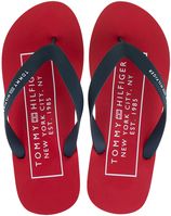 Teenslippers logo rood