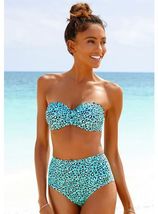 Highwaist-bikinibroekje Mae zachte microvezel, mix-kini