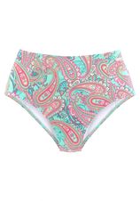 Highwaist-bikinibroekje Paislee extra hoog gesneden, zachte microvezel, met gerecycled polyamide