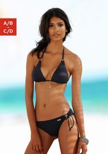 Triangel-bikinitop Italy met sierringen