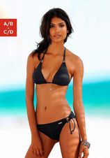 Triangel-bikinitop Italy met sierringen