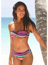Bandeau-bikinitop Rainbow met 5 draagvarianten
