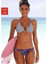 Triangel-bikinitop Summer met dubbele bandjes