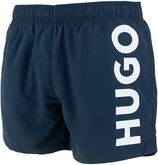 BOSS zwemshort abas logo blauw