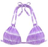 Triangel-bikinitop Enja met batikprint