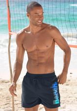 Zwemshort met een grote logoprint