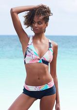 Bikini-hotpants Layne met gedessineerde boord