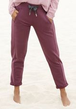 Sweatbroek Brinja met logoprint op de tailleband en zakken, joggingbroek, loungebroek