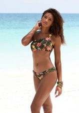 Bikinibroekje Tahiti met goudkleurige sierringen