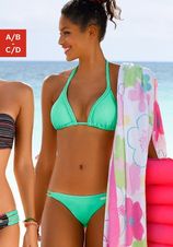 Triangelbikini met gevlochten details
