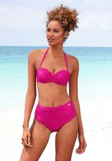 Highwaist-bikinibroekje Loretta met sierriem