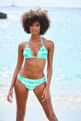Triangel-bikinitop Enja met batikprint