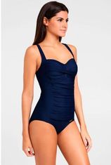 Corrigerend badpak donkerblauw