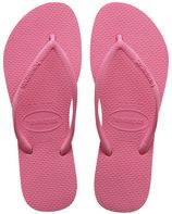 Dames teenslippers slim roze II