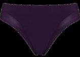 Cache coeur 5 cm bikini slip | deep purple
