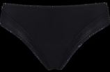 Cache coeur 5 cm bikini slip | black