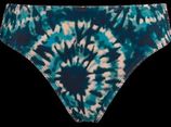Lotus 5 cm bikini slip | blue and green dye