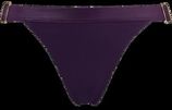 Cache coeur bikini tanga | deep purple
