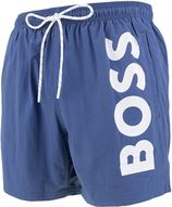BOSS zwemshort octopus logo blauw VI