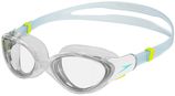 Dames biofuse 2.0 zwembril transparant / blauw