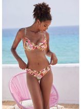 Bikinibroekje Bauhinia met hogere beenlijn