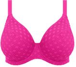 Niet-voorgevormde crochet beugel bikinitop Bazaruto fuchsia