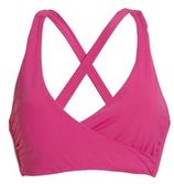 Voorgevormde halter bikinitop E-cup roze