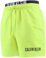 Intense power zwemshort double waistband corner logo neon groen