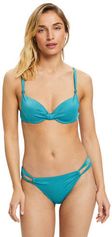 Women Beach bikinibroekje met lurex blauw