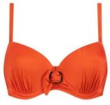 Voorgevormde beugel bikinitop oranje