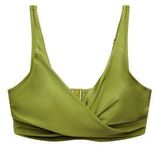 Women Beach niet-voorgevormde beugel bikinitop groen