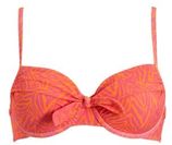 Voorgevormde beugel bikinitop oranje/roze