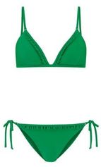 Voorgevormde triangel bikini Romy groen