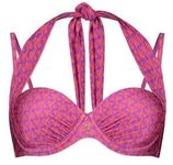 TC WOW voorgevormde beugel bikinitop paars/rood