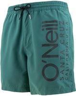 Original cali zwemshort big logo groen II