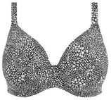 Voorgevormde beugel bikinitop Pebble Cove zwart/wit