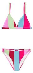 Triangel bikini PRTABBY JR roze/blauw/groen